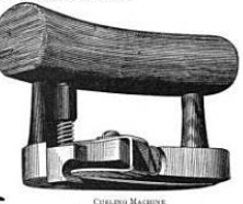 Vintage Curling Machine