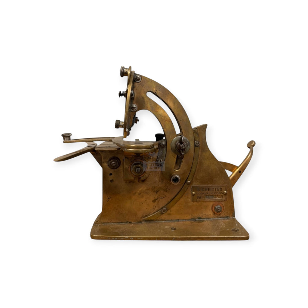 Vintage Brass G.C. Reitter Brim Cutter